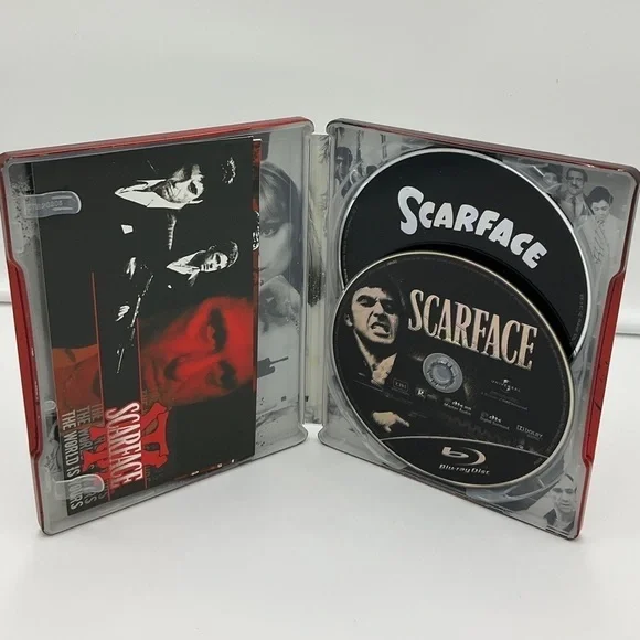 Scarface Limited Edition 2 disk set Blu-Ray and DVD - Picture 3 of 3